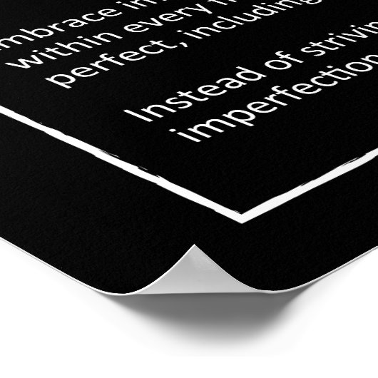 Poster Wabi-Sabi - Japanese Concept For Success (Coin)