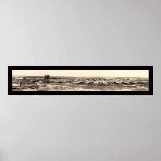 Poster Waco Camp MacArthur Photo 1918 (Devant)