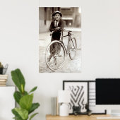 POSTER WACO TEXAS MESSENGER BOY 1913 (Bureau à domicile)