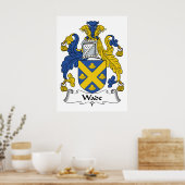 Poster Wade Family Crest (Cuisine)