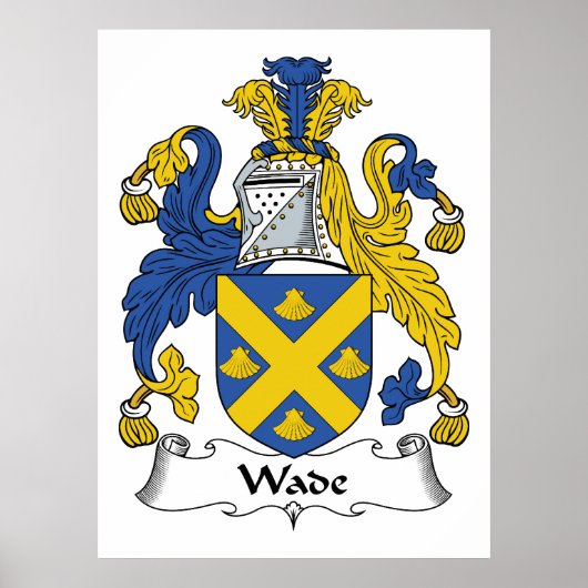Poster Wade Family Crest (Devant)