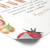 Poster Waffles Coffee Fruits Baby Brunch Pacifier Hunt (Coin)