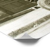 Poster Wagner Baking Entreprise Livraison Truck (Coin)