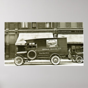 Poster Wagner Baking Entreprise Livraison Truck