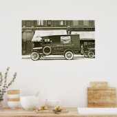 Poster Wagner Baking Entreprise Livraison Truck (Cuisine)
