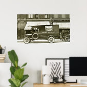 Poster Wagner Baking Entreprise Livraison Truck (Bureau à domicile)