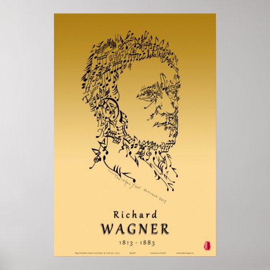 Poster Wagner : Face à la musique (Devant)