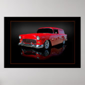 Poster wagon à panneau 1955 (Devant)