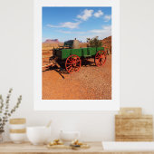 Poster Wagon dans la vallée du Monument (Cuisine)