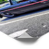 Poster Wagon de station personnalisée (Coin)