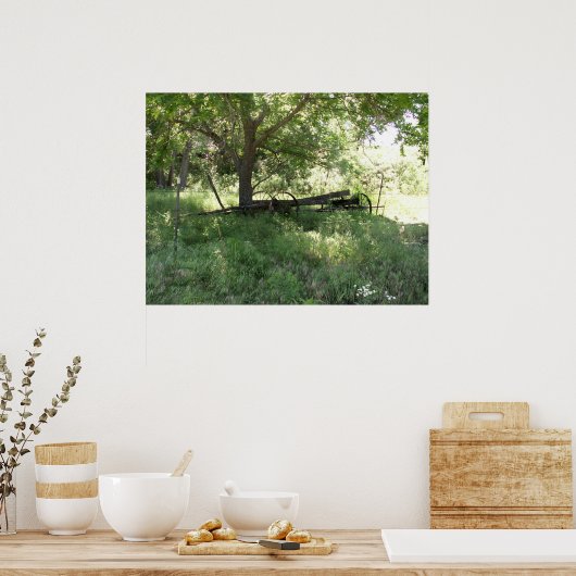 Poster Wagon oublié (Cuisine)