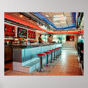 Poster Wagon-restaurant de Whitman