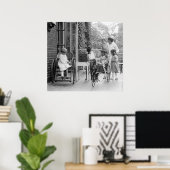 Poster Wagon tiré du Cheval de Jouet, années 1920 (Bureau à domicile)