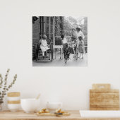 Poster Wagon tiré du Cheval de Jouet, années 1920 (Cuisine)