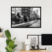 Poster Wagon Train New York 1908 (Bureau à domicile)