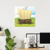 Poster Wagon West (Bureau à domicile)