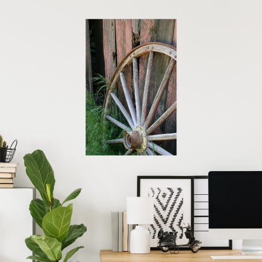 Poster Wagon Wheel (Bureau à domicile)