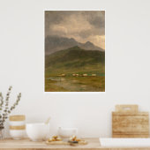 Poster Wagons couverts par Bierstadt (0101A) (Cuisine)