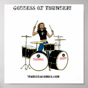 Poster Waheela Drummer Girl