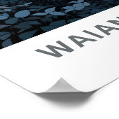 Poster Waianapanapa Hawaii (Coin)