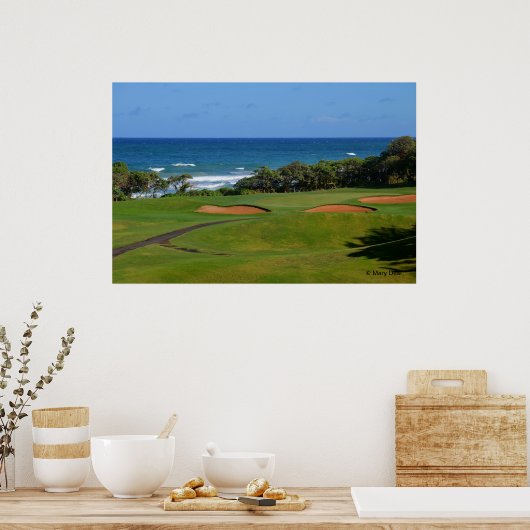 Poster Wailua Golf Hole 17 (Cuisine)
