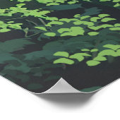 Poster Waimea Canyon Kauai Hawaii Paysage Rétro (Coin)