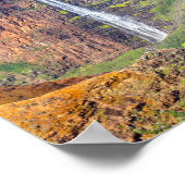 Poster Waipoo Falls, Waimea Canyon, Kauai, Hawaii (Coin)