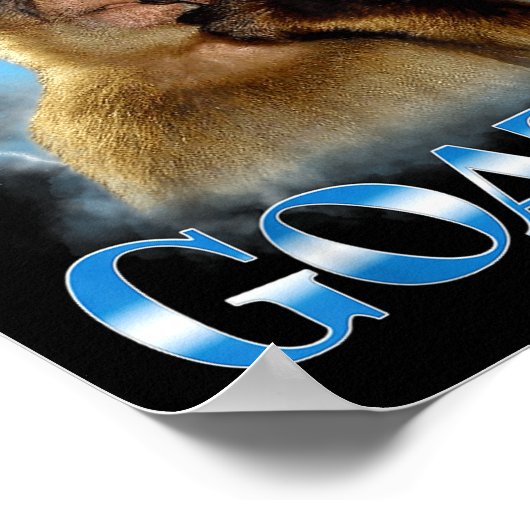 Poster Wait I'm Goated Funny Thinking Monkey Meme Brainro (Coin)