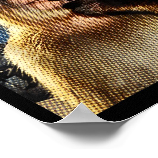 Poster Wait I'm Goated Funny Thinking Monkey Meme Brainro (Coin)