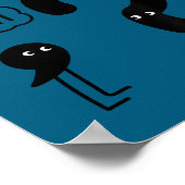 Poster Wait What - Funny Englieacher Grammar Men Women Gi (Coin)