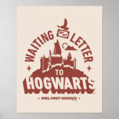 Poster Waiting for my Letter to HOGWARTS™ (Devant)