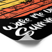 Poster Wake Me Up When Summer Ends Funny Skeleton Hallowe (Coin)