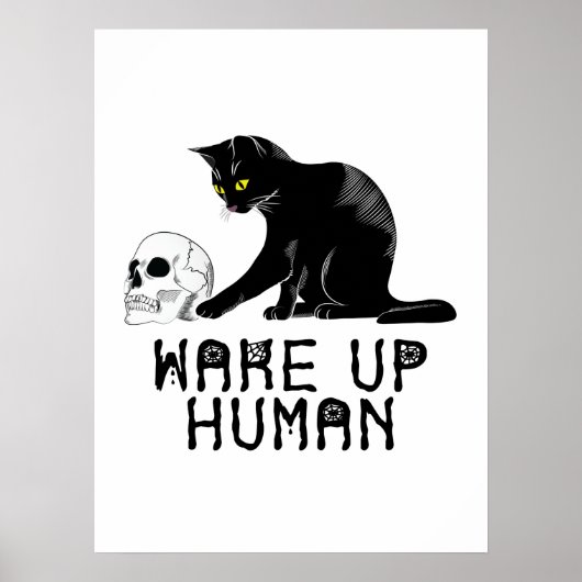 Poster Wake Up Human (Devant)