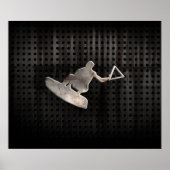Poster Wakeboarder; Cool Black (Devant)