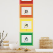 POSTER WAKEISEIJAKU-和 敬 清 寂 (Cuisine)