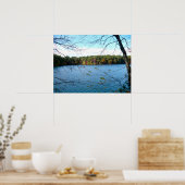 Poster Walden Pond à l'automne (Cuisine)