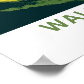 Poster Walensee Suisse Imprimer (Coin)