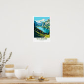 Poster Walensee Suisse Imprimer (Cuisine)