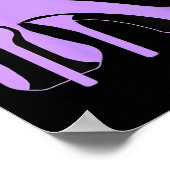 Poster Walk By Faith Graphic Christian Design With Purple (Coin)