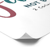 Poster Walk By Faith Not By Sight 2 Corinthians 5 7 (Coin)