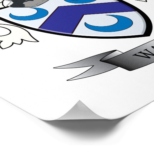 Poster Walker coat of Arms (Coin)