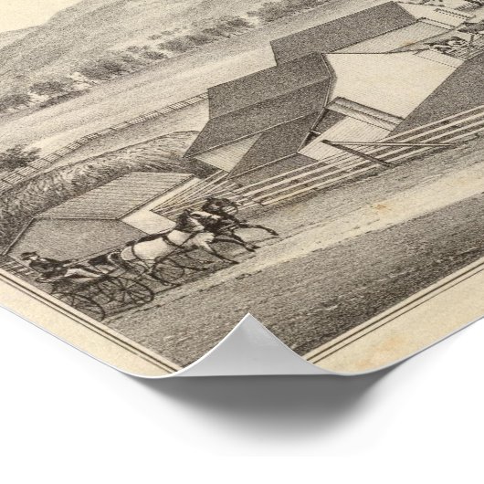 Poster Walker, Résidences de Knittel, fermes (Coin)