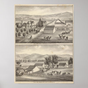 Poster Walker, Résidences de Knittel, fermes