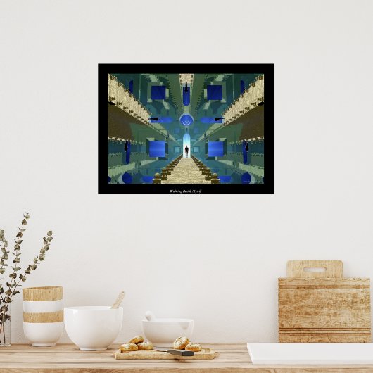 Poster Walking Beside Myself (Cuisine)