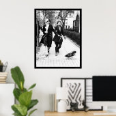 Poster Walking Ducks à Washington, DC 1926 (Bureau à domicile)