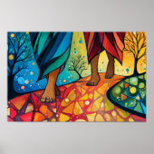 Poster Walking with Jesus (Devant)