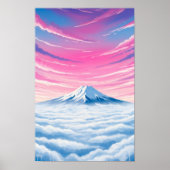 Poster Wall art. Above the clouds (Devant)