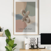 Poster Wall Art -Eternal Love (Bureau à domicile)