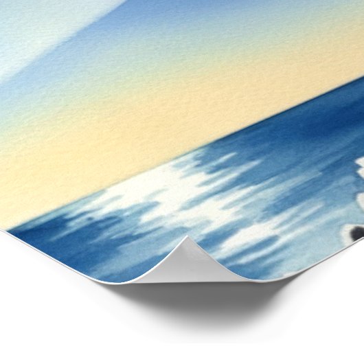 Poster Wall art. Lighthouse Island (Coin)