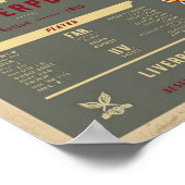 Poster Wall Art Liverpool (Coin)